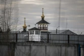Une église orthodoxe à l'intérieur de la colonie pénitentiaire où a été transféré l'opposant Alexeï Navalny à Pokrov (Russie) le 1er mars 2021