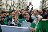 Des manifestants algériens manifestent contre le pouvoir à Alger, le 1er novembre 2019