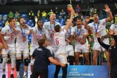 L'équipe de France de volley remporte sa deuxième Ligue mondiale face au Brésil, le 9 juillet 2017 à Curitiba, au Brésil