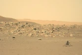 L'hélicoptère de la Nasa Ingenuity sur Mars, photographié par le rover Perseverance le 15 juin 2021