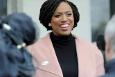 L'élue démocrate Ayanna Pressley, le 6 novembre 2018