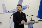 Le président ukrainien, le 16 janvier 2025 à Kiev