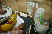 Des patients victimes de coups de chaleur, dans un hôpital de Karachi, au Pakistan, le 27 juin 2024