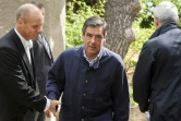 François Fillon  revêtu d'une veste de chez Arnys, le 20 août 2010 à Bormes-Les-Mimosas