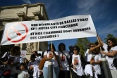 Marche blanche, le 21 octobre 2023 à Marseille, en mémoire de Soucayna, 24 ans, fauchée chez elle début septembre par une rafale de kalachnikov tirée à l'aveugle

