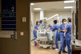 Dans le service de réanimation de l'hôpital Avicenne de l'Assistance publique-Hôpitaux de Paris (AP-HP) à Bobigny le 8 février 2021 
