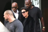 Kris Jenner, mère de Kim Kardashian quitte la maison de sa fille et de Kanye West à New York, le 3 septembre 2016 