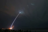 La fusée New Gleen de Blue Origin se met en orbite après son décollage de Cap Canaveral, le 16 janvier 2025 en Floride