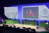 Christiane Lambert lors du 71e Congrès de la FNSEA à Brest, le 29 mars 2017