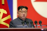 Le dirigeant nord-coréen Kim Jong Un pendant une réunion sur la prévention des catastrophes, début septembre 2022 à Pyongyang