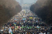 Manifestation d'ampleur en solidarité avec l'Ukraine, le 27 février 2022 à Berlin 