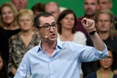 Cem Özdemir, co-président d'origine turque des Verts en Allemagne, lors du congrès de son parti à Berlin, le 16 juin 2017