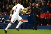 L'entraîneur français du Real Madrid Zinédine Zidane lors du match contre le PSG, le 18 septembre 2019 au Parc des Princes