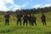 Des guerrilleros de l'ELN dans la région du Catatumbo, dans le nord-est de la Colombie, le 8 mars 2025