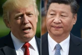 Les présidents américain Donald Trump (g) et chinois Xi Jinping