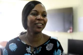 Bilikisu Labaran rédactrice en chef du site internet de la BBC en pidgin, à Lagos le 18 août 2017