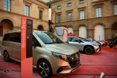 Un véhicule électrique Mercedes présenté au salon de l'automobile à Munich (Allemagne) le 4 septembre 2023