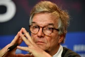 Le réalisateur Benoît Jacquot lors d'une conférence de presse au festival la Berlinale, le 17 février 2018
