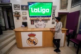 Un club de supporters marocains du Real Madrid, le 8 mai 2018 à Casablanca