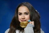 La Russe Alina Zagitova médaillée d'or en patinage artistique, à Gangneung, le 23 février 2018