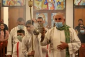 Naël le diacre lors d'une messe en l'église Saint-Joseph de Bagdad, le 7 novembre 2020
