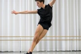 Le danseur égyptien Luca Abdel-Nour, le 3 mars 2021 à la Zurich Dance Academy, en Suisse