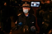 Le préfet de police de Paris Didier Lallement fait procéder à l'évacuation du vaste campement de migrants situé sous une bretelle d'autoroute au pied du Stade de France à Saint-Denis , le 17 novembre 2020