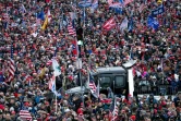 Des sympathisants de Donald Trump se rassemblent sur le National Mall à Washington le 6 janvier 2021 