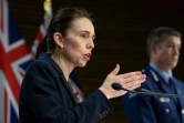 La Première ministre néo-zélandaise Jacinda Ardern s'exprime lors d'une conférence de presse à Wellington, le 4 septembre 2021