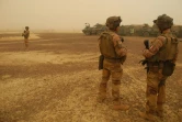 Soldats français de la force Barkhane dans la région de Gourma, au Mali, le 26 mars 2019
