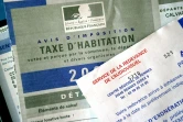 Avis d'imposition de la taxe d'habitation, daté de 2003