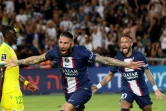 Le défenseur parisien Sergio Ramos a marqué, comme Neymar, contre le FC Nantes au Trophée des Champions disputé à Tel Aviv, le 31 juilelt 2022 