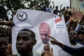 Des partisans de l'opposant congolais Martin Fayulu manifestent contre les résultats de l'élection présidentielle, le 11 janvier 2019 à Kinshasa, en RDC