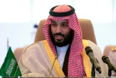 Le prince héritier saoudien Mohammed ben Salmane, le 26 novembre 2017 à Ryad, lors d'une réunion pour le lancement d'une coalition militaire antiterroriste de 41 pays musulmans