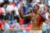 Le capitaine de la Serbie Aleksandar Kolarov, auteur du but de la victoire face au Costa Rica lors du Mondial, le 17 juin 2018 à Samara