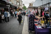 Le marché d'Aubervilliers au nord de Paris, le 18 juillet 2019