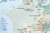 Parcours de la 109e édition du Tour de France