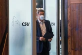 Markus Söder, chef du parti bavarois CSU, le 15 mars 2021 à Munich