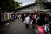 Le marché d'Aubervilliers au nord de Paris, le 18 juillet 2019