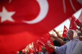 Manifestation de soutien au régime, le 4 août 2016 place Gundogdu à Izmir en Turquie