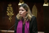 La présidente de la commission des Lois Yaël Braun-Pivet (LREM) à l'Assemblée nationale à Paris, le 3 janvier 2022