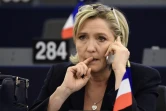 Marine Le Pen au Parlement européen, le 17 janvier 2017 à Strasbourg