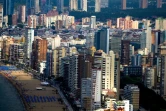 Vue de la station balnéaire de Bénidorm, en Espagne, le 7 juin 2022