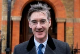 Le député conservateur Jacob Rees-Mogg, partisan d'un Brexit sans concession, le 13 mars 2019 à Londres