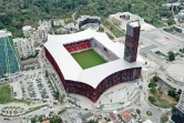 L'Arena Kombetäre", flambant neuve, à Tirana le 2 novembre 2019