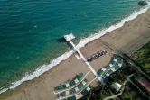 Une plage déserte à Antalya, en Turquie, le 20 juin 2020