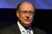 Geraldo Alckmin, candidat du Parti Social Démocrate Brésilien (PSDB, centre-droit) à la présidentielle brésilienne, le 18 juillet 2018 à Brasilia
