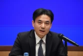 le porte-parole du Bureau des affaires de Hong Kong et Macao, Yang Guang, lors d'une conférence de presse, le 6 août 2019 à Pékin 
