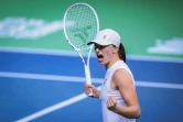 La Polonaise Iga Swiatek lors de la phase finale de la Billie Jean King Cup, le 15 novembre 2024 à Malaga (Espagne)
