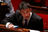 Le Premier ministre Manuel Valls lors des questions au gouvernement le 3 mai 2016 à l'Assemblée nationale à Paris